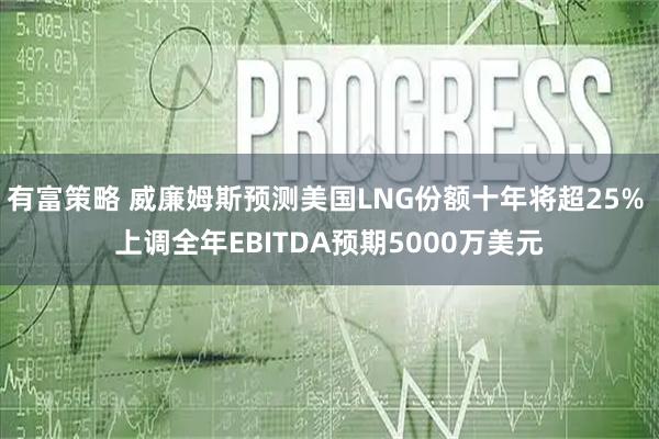 有富策略 威廉姆斯预测美国LNG份额十年将超25% 上调全年EBITDA预期5000万美元